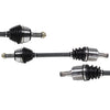 Pair CV Joint Axle Assembly Front For Honda Civic CRX HF Coupe 1.5L I4 1988-1991