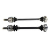 Pair Rear Left Right CV Axle Joint Shaft For BMW 325i 325xi 2.5L AT Before 12/05