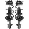 Front Struts Shocks & Coil Springs For 2012 - 2015 Nissan Rogue AWD