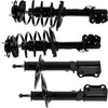 FRONT Pair Quick Struts & REAR Pair Bare Struts for 08-12 TOYOTA AVALON