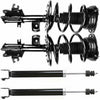 For 2007-2012 Nissan Altima V6 Front Complete Struts & Coil Spring + Rear Shocks