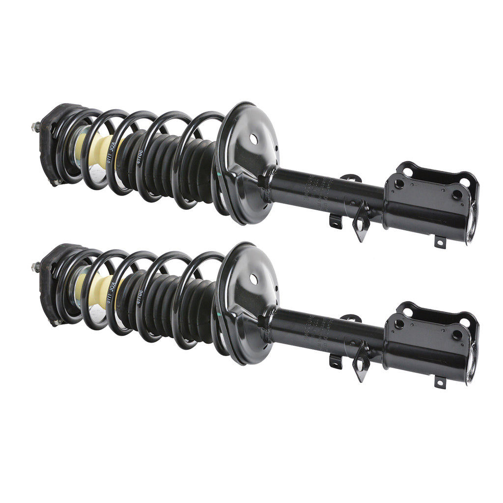 For 1998 1999 2000 2001 2002 Chevy Prizm Toyota Corolla Pair Rear Complete Strut