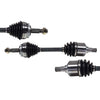 Pair CV Axle Joint Assembly Front ForNissan Sentra Sedan Auto Trans 1.8L 00-06