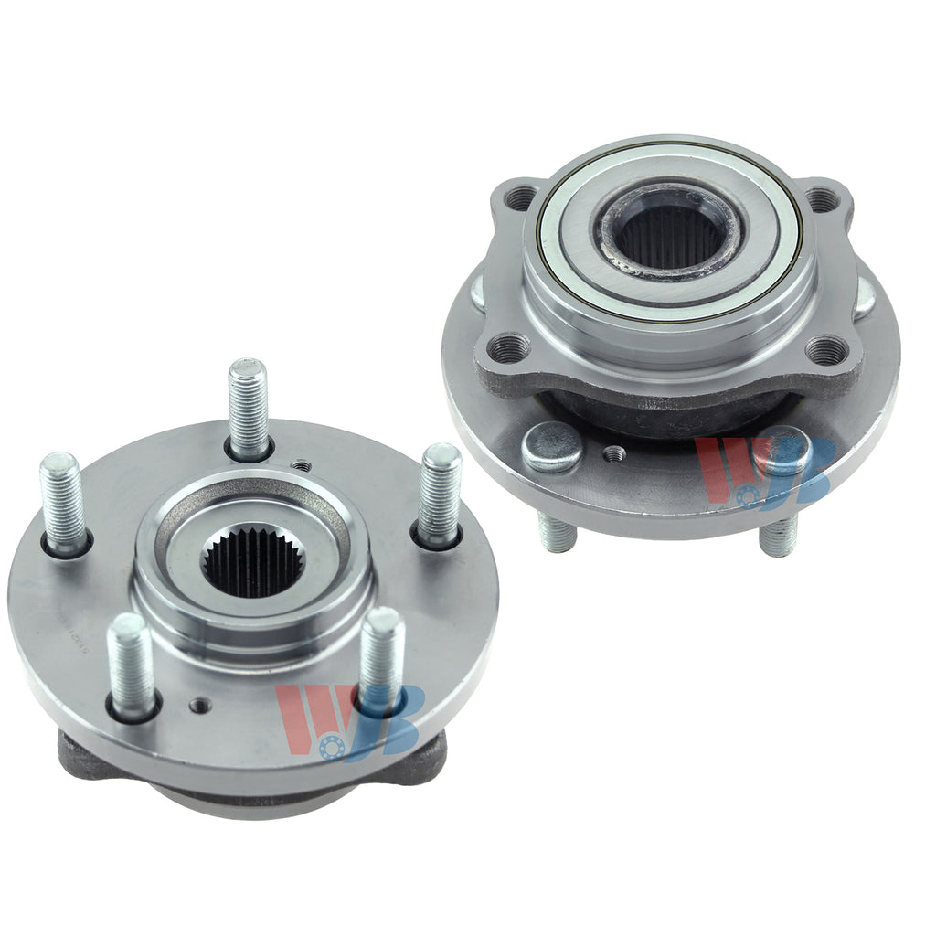 WJB 2 Front Wheel Hub Bearing Assembly FitMitsubishi Eclipse Galant