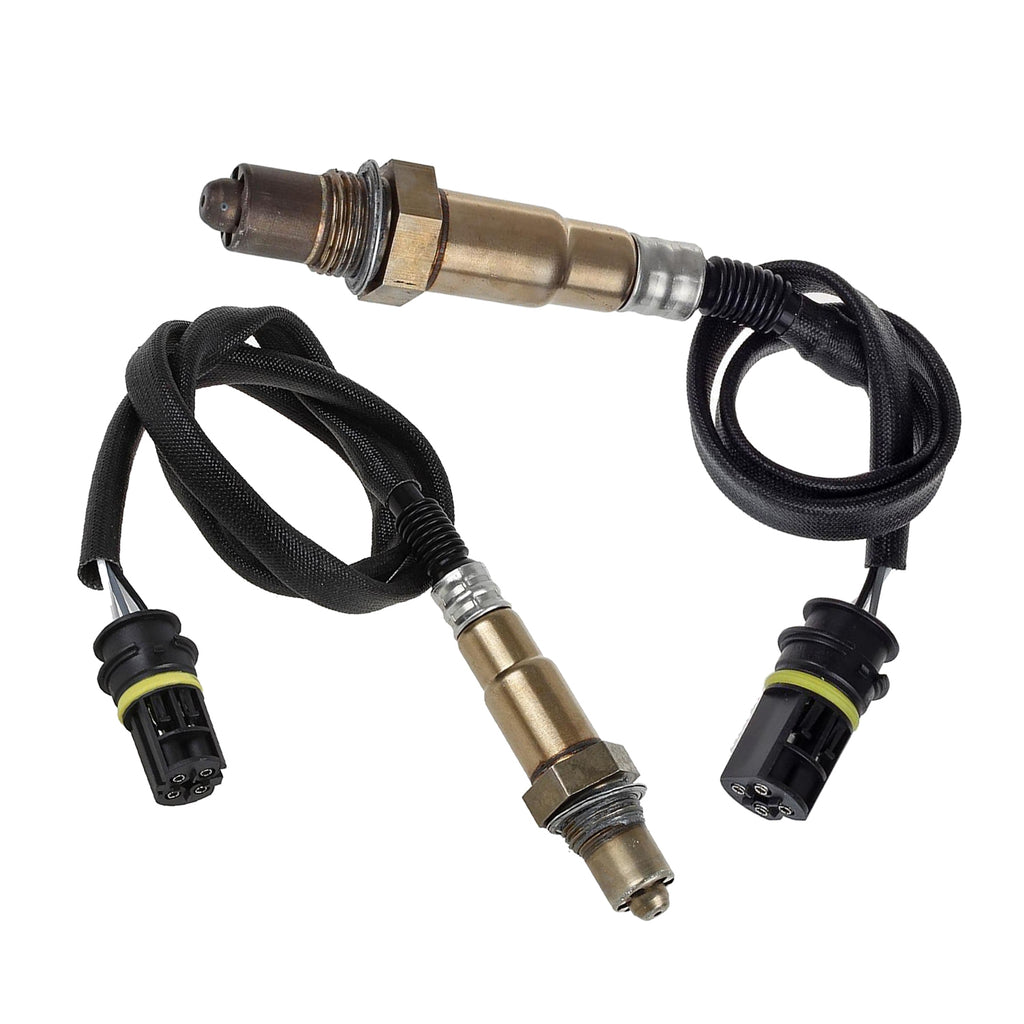 2Pcs Upstream Downstream O2 Oxygen Sensor For Mercedes-Benz C230 L4 2.3L 2002