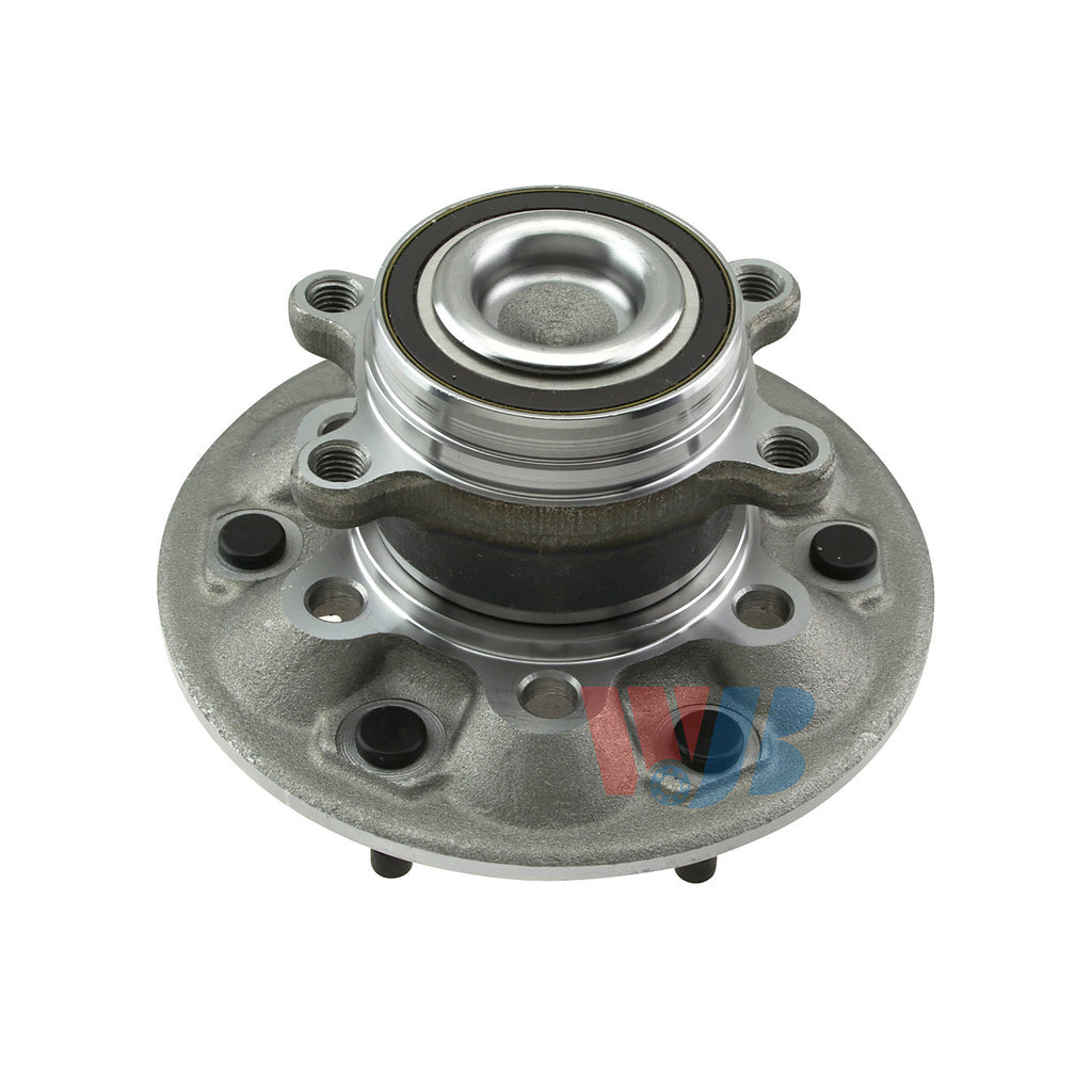 WJB 2 Front Wheel Hub Bearing Assembly Fit Chevy Colorado GMC Canyon RWD 12-09