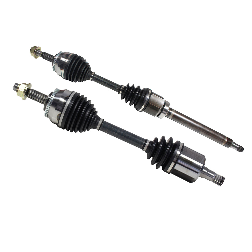 Pair CV Axle Joint Assembly Front For Volvo S40 V40 Base LSE Turbo 1.9L I4 01-04