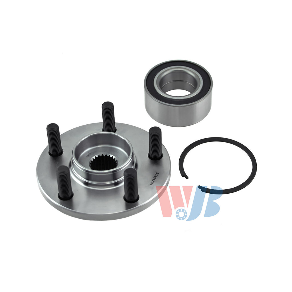 WJB 2 Front Wheel Hub Repair Kit Bearing Assembly FitDodge Plymouth Neon 99-95