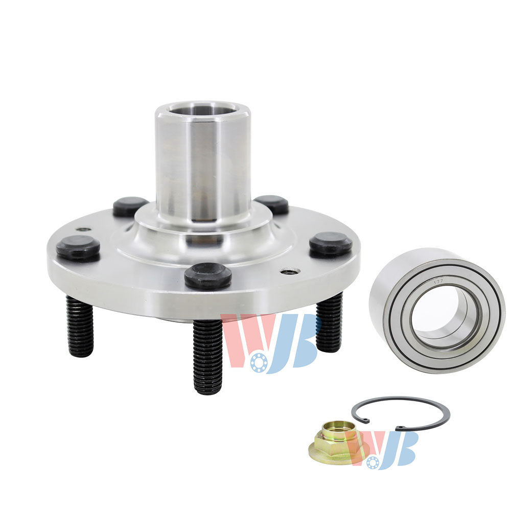 WJB Front Wheel Hub Bearing Repair Kit For Ford Fusion Lincoln MKZ Mercury Milan