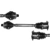 Pair CV Joint Axle Assembly Front ForAudi A4 Quattro Turbo Auto Trans AWD 2.0L
