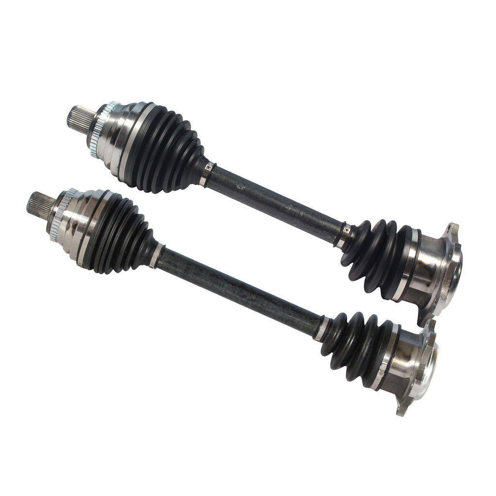 Pair CV Axle Joint Assembly Front For Audi 90 CS Sedan Auto Trans 2.8L V6 93-95