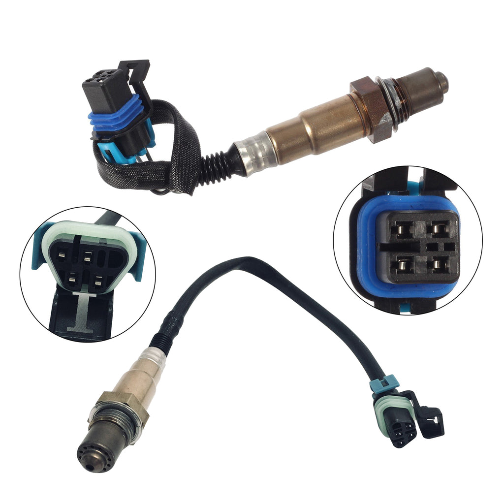 2Pcs Upstream & Downstream O2 Oxygen Sensor For Chevrolet Camaro 3.6L