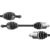 Pair CV Axle Joint Assembly Front LH RH For Honda Civic Manual Trans 6 Speed