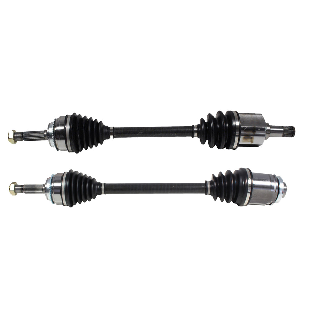 Front LH RH Pair CV Joint Axle Assembly For Mitsubishi Outlander LS FWD 2.4L I4