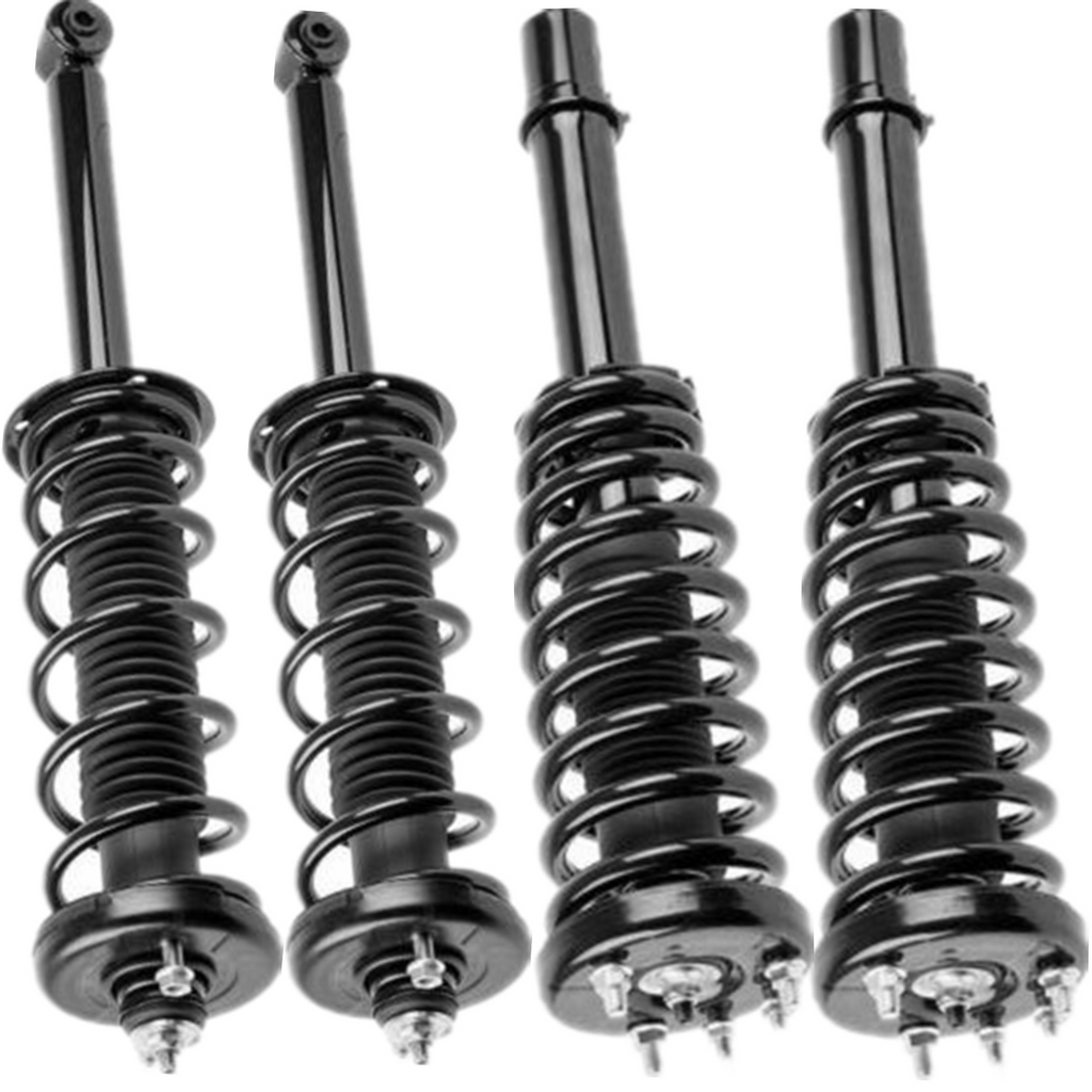 Front & Rear Quick Complete Struts for 2003 2004 2005 2006 2007 Honda Accord