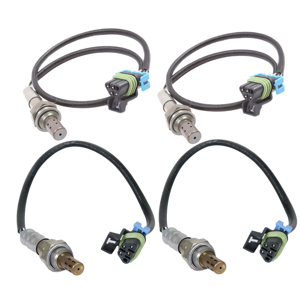 4Pcs Upstream + Downstream O2 Oxygen Sensor For Chevrolet GMC Savana 2015-2008