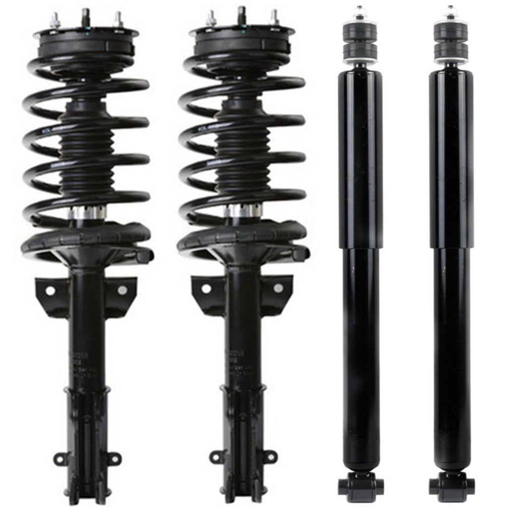 For Ford Mustang Base/ GT 2005 - 2010 Shocks Struts Coil Springs Front Rear Set