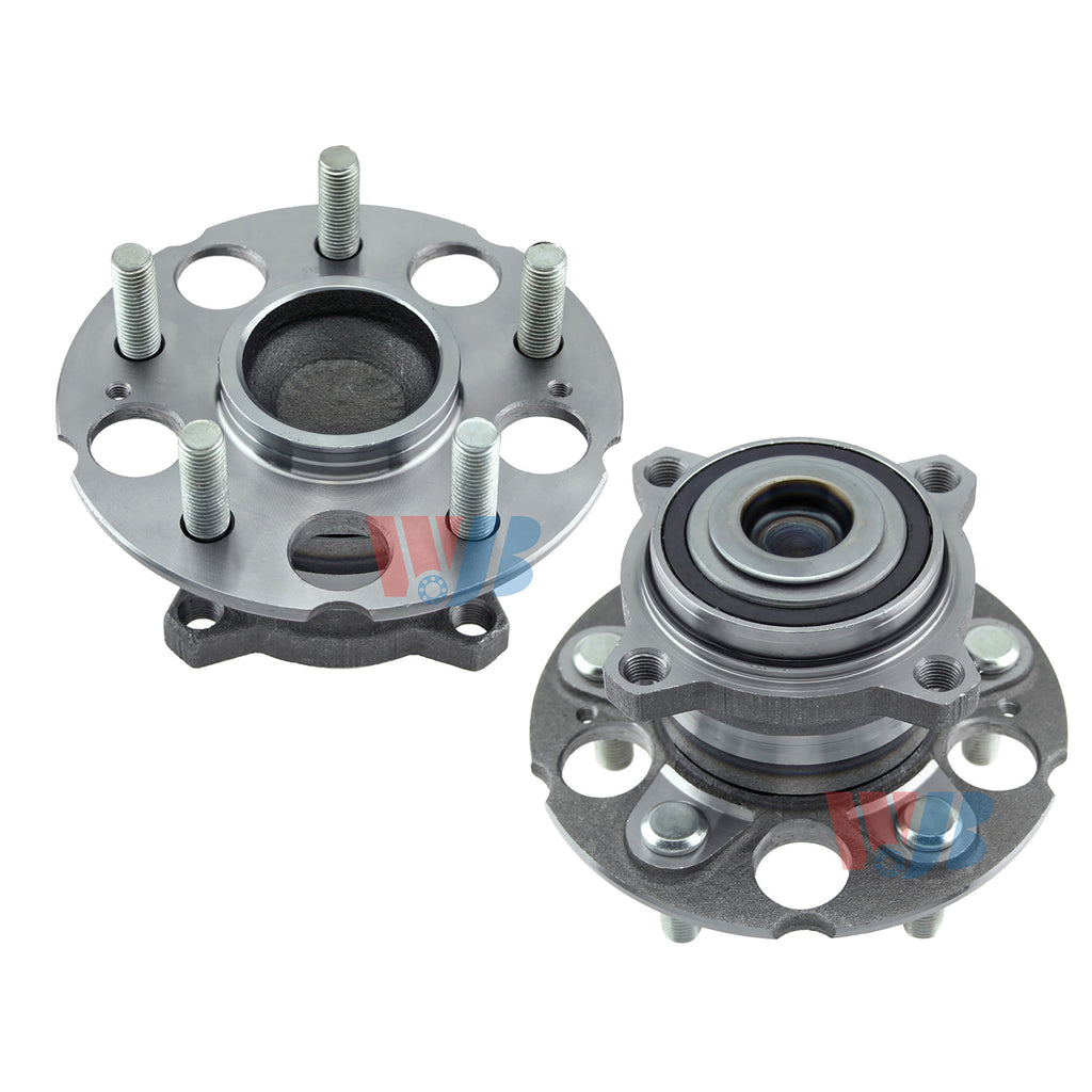 WJB 2 Rear Wheel Hub Bearing Assembly Fit Honda Accord Crosstour CR-V FWD