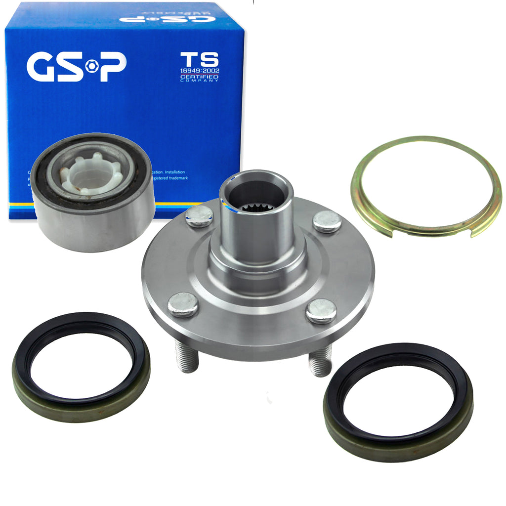 GSP Front Wheel Hub Bearing Assembly Kit For Toyota Corolla Chevy Geo Prizm AWD