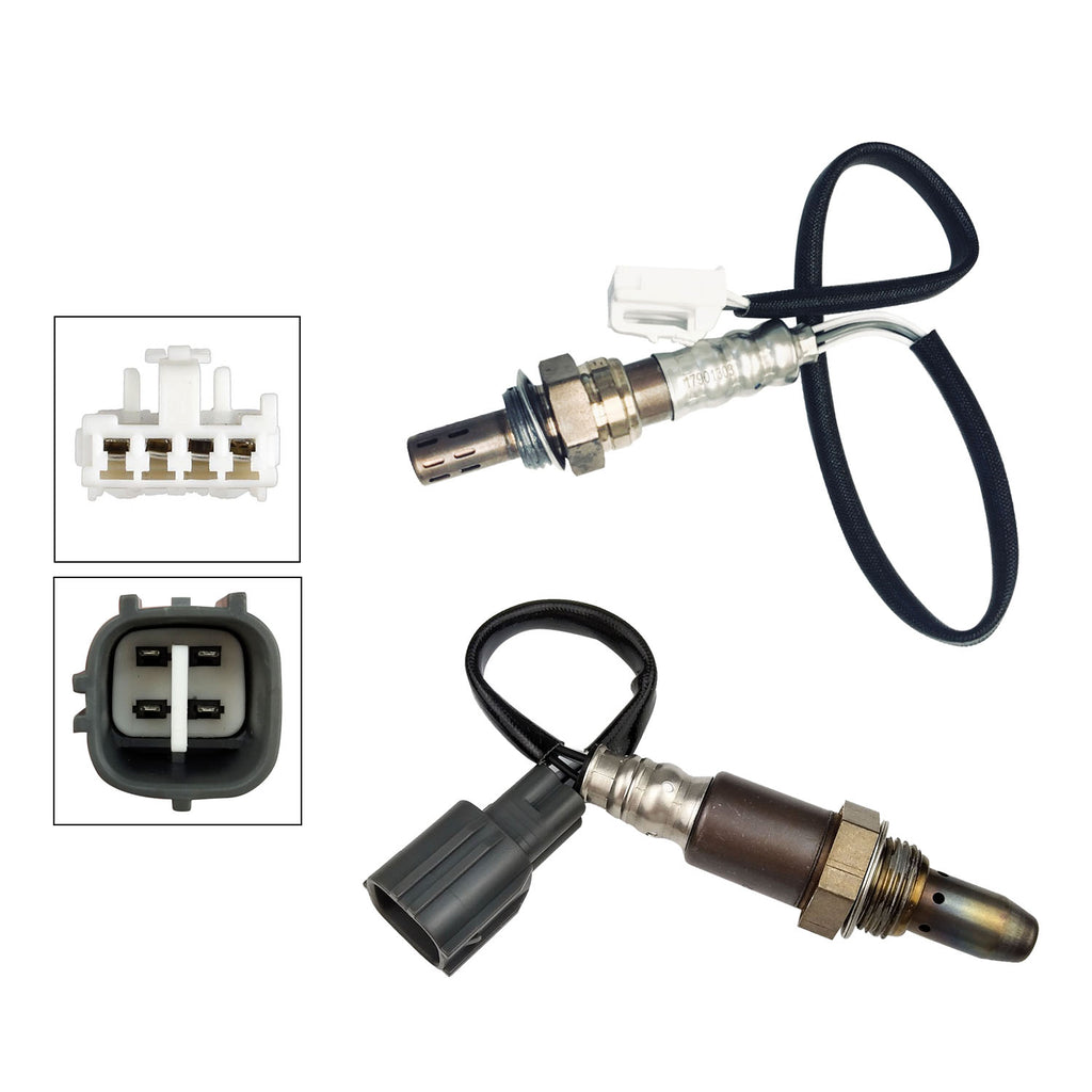 2Pcs O2 Oxygen Sensor Upstream & Downstream For 10-04 Toyota Sienna 3.3L 3.5L