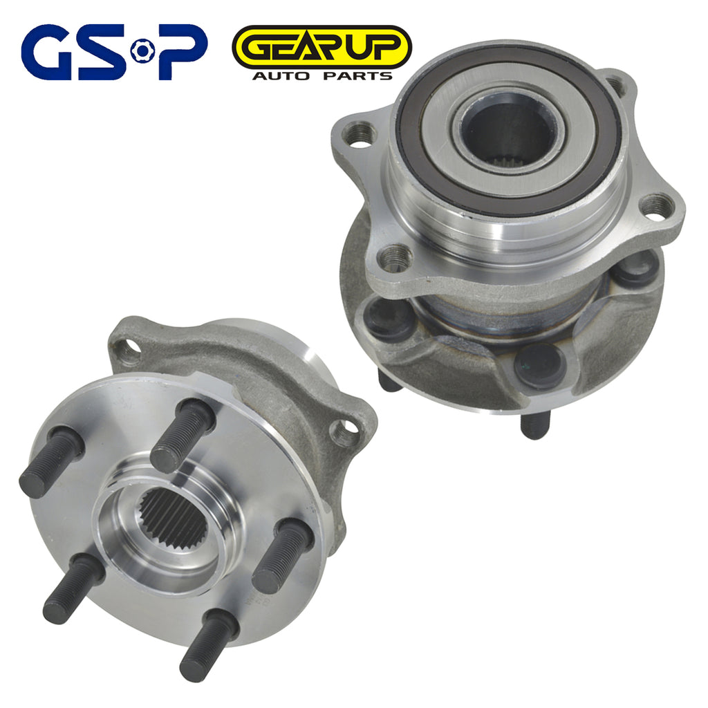 Pair Rear Wheel Hub Bearing Assembly for SUBARU BRZ FORESTER LEGACY OUTBACK AWD