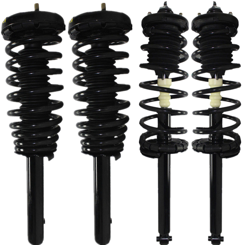 For 1998 1999 2000 2001 2002 Honda Accord 4x Complete Struts w/t Spring Mounts