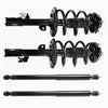 Front Complete Struts & Spring + Rear Shocks For 2011-2014 Toyota Sienna AWD