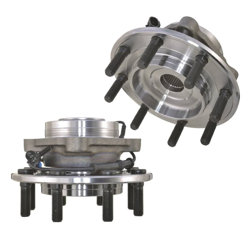 GSP Pair Front Wheel Hub Bearing Assembly For Chevy GMC Silverado Sierra 3500