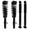 For 2006 - 2009 Ford Fusion / Mercury Milan 3.0L Front Loaded Struts Rear Shocks