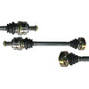 Pair Rear Left Right CV Axle Shaft for BMW 330i Base Sedan Auto Trans 3.0L 01-05