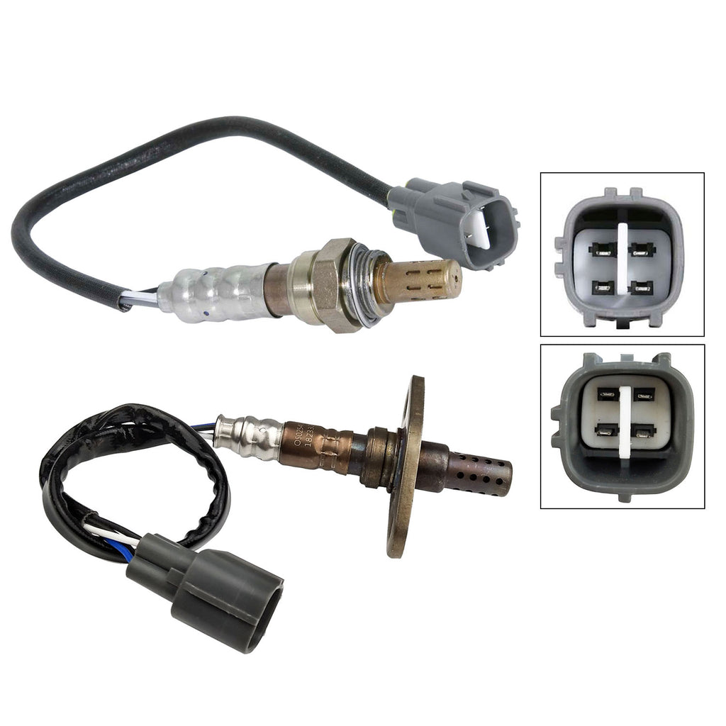 2Pcs O2 Oxygen Sensor Upstream & Downstream For 1999 2000 Toyota 4Runner 2.7L