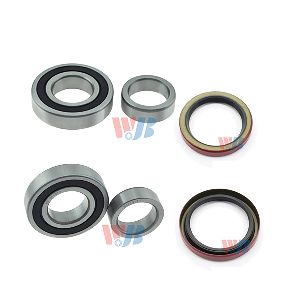 Pair Rear Wheel Bearing & Seal Kit Assembly Fit Mazda RX-7 1985-1984