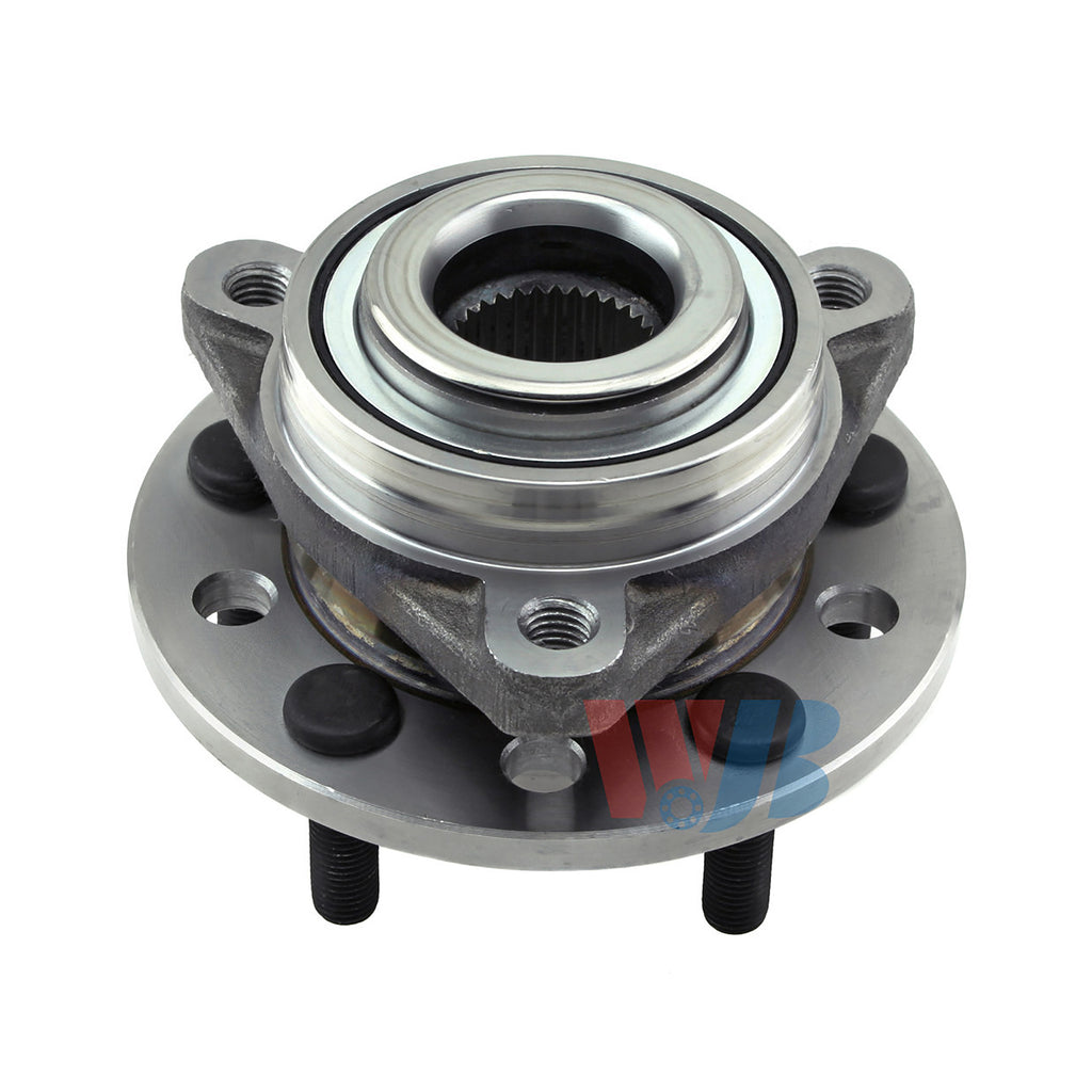 WJB 2 Front Rear Wheel Hub Bearing Assembly Fit Chrysler 300M Dodge Intrepid