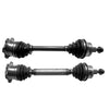 Front LH+RH Set CV Axle Shaft For Audi A6 Quattro Auto Trans 2.8L 3.0L 1998-2004