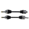 Pair CV Axle Joint Assembly Front For Hyundai Tiburon GT Manual Trans 6 Spd 2.7L