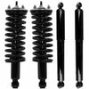 For Nissan Frontier 4.0L RWD Front Complete Strut Assembly & Rear Shocks