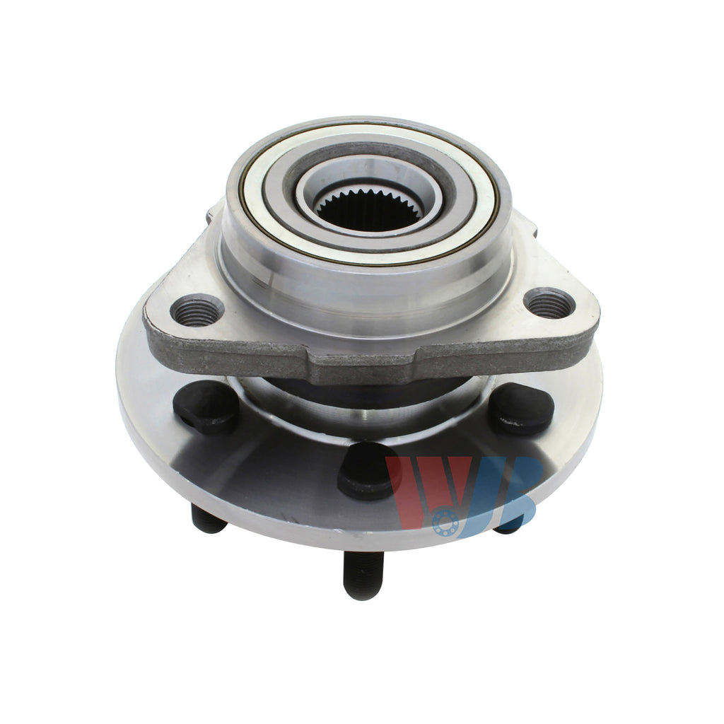 WJB 2 Front Wheel Hub Bearing Assembly Fit Dodge Dakota Durango 4WD 2-Wheel ABS