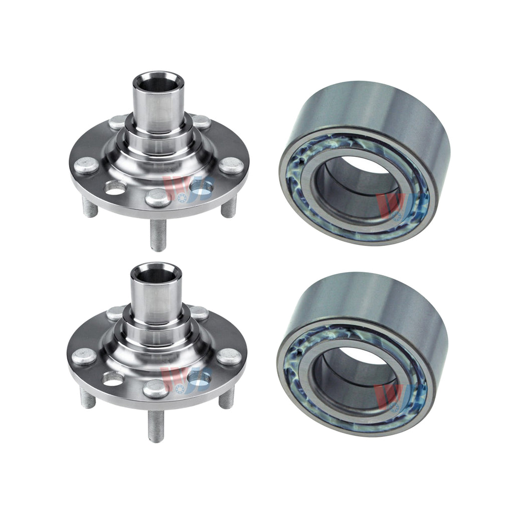 WJB Pair RearWheel Hub Bearing Kit for Lexus RX300 Toyota Highlander AWD