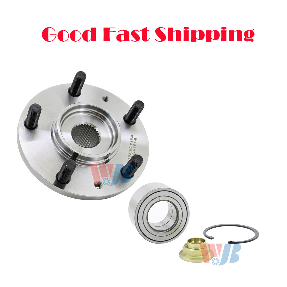 WJB Front Wheel Hub Bearing Repair Kit For Ford Fusion Lincoln MKZ Mercury Milan