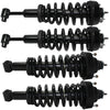 For 2004 2005 Ford Explorer Front Rear 4pcs Complete Strut Assembly Coil Springs