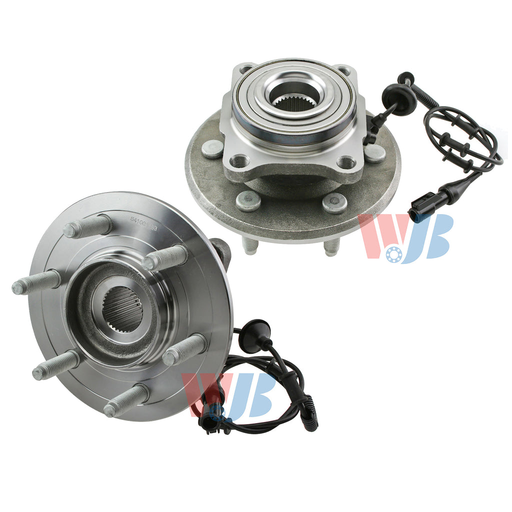 WJB 2 Rear Wheel Hub Bearing Assembly Fit Ford Expedition Lincoln 2006-2003