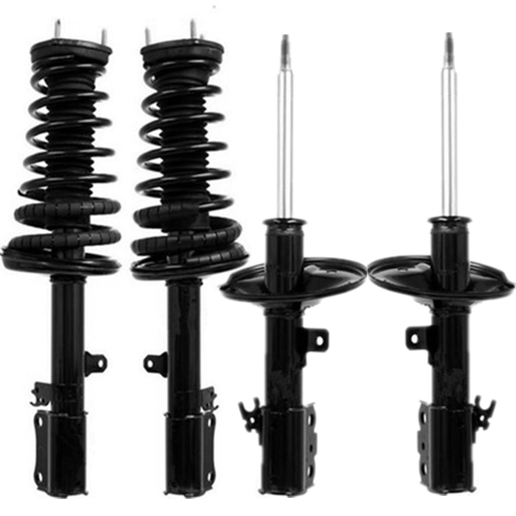 Front BareStruts + Rear Quick Strut Assembly For 1997 - 2001 TOYOTA CAMRY 3.0L