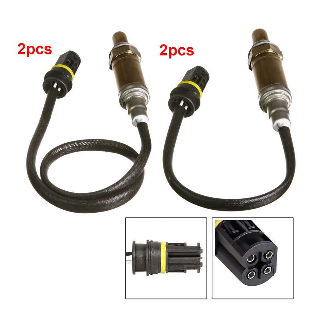 4Pcs Upstream & Downstream Oxygen O2 Sensor For Mercedes-Benz E320 E430 S500