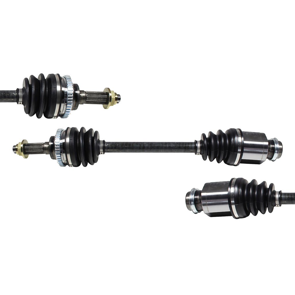 Pair CV Axle Joint Assembly Front ForMazda MX-3 Manual Trans 1.8L 6 Cyl 92-95