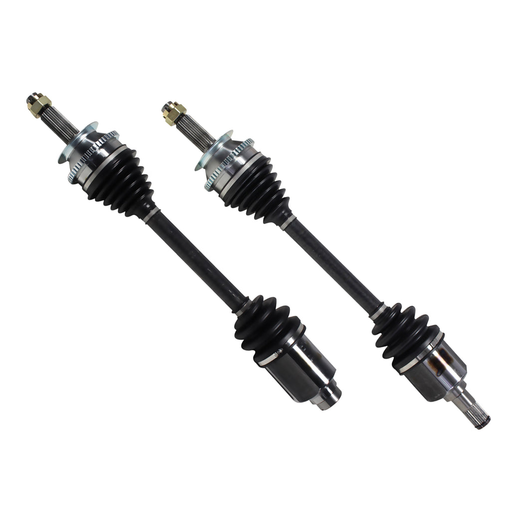 Pair CV Axle Joint Assembly Front ForHyundai Santa Fe Sport FWD Auto Trans 2.7L