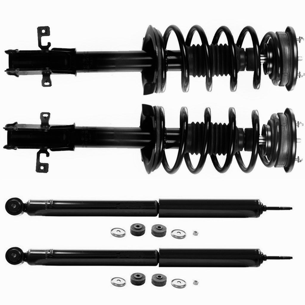 Front Complete Struts & Rear Shocks For 2007 - 2010 Ford Edge Lincoln MKX FWD