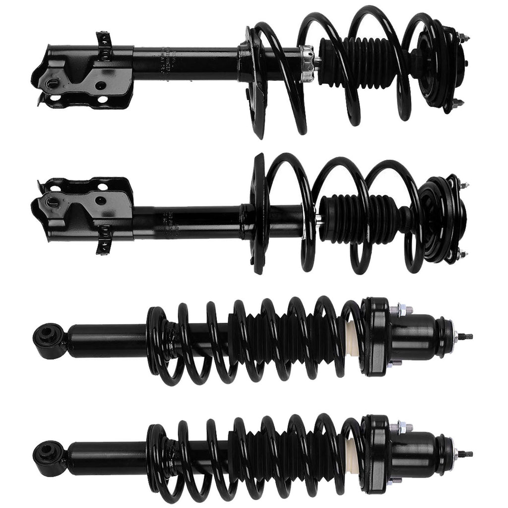 For 07 - 12 Dodge Caliber Front & Rear Strut Coil Spring Set