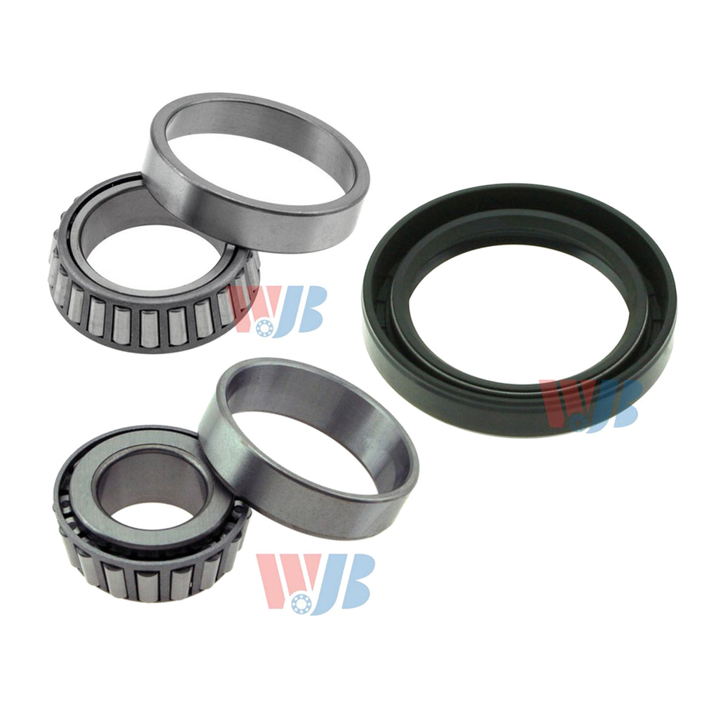 WJB Front Wheel Bearing and Race Set & Seal Kit Assembly Fit BMW 733i 735i