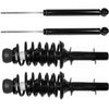 Fits 2007 2008 2009 VW Golf Jetta City Front Strut Assembly & Rear Shocks