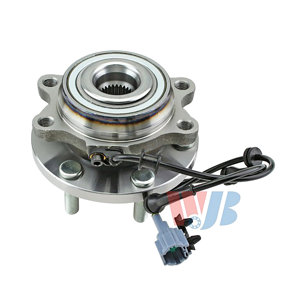 WJB 2 Front Wheel Hub Bearing Assembly Fit Nissan Frontier Pathfinder 05-12